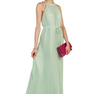 Ted Baker mint green maxi dress